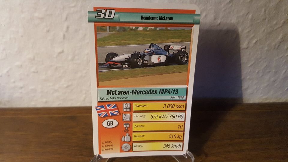 No Topps Trumps Quartett Spielkarten Formel 1 F1 -neu/ovp- in Goslar