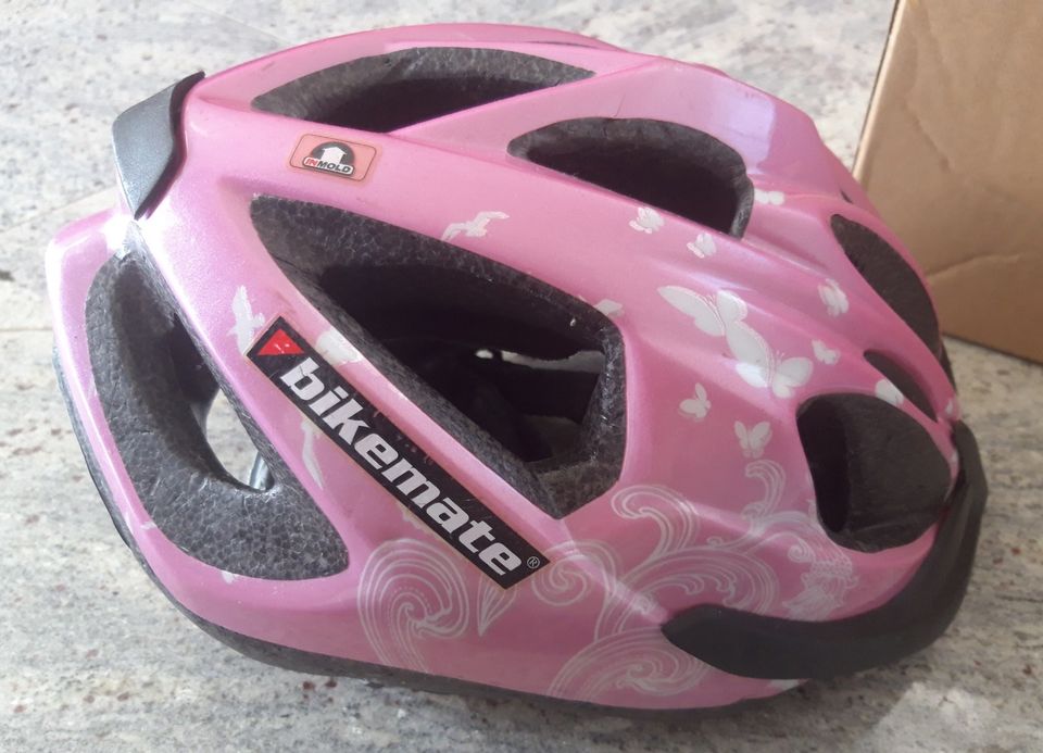 Fahrradhelm Mädchen rosa in Hambergen