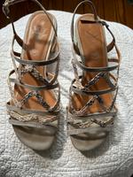 Venturini Sandalette Leder Reptiloptik 38 Hamburg-Nord - Hamburg Winterhude Vorschau