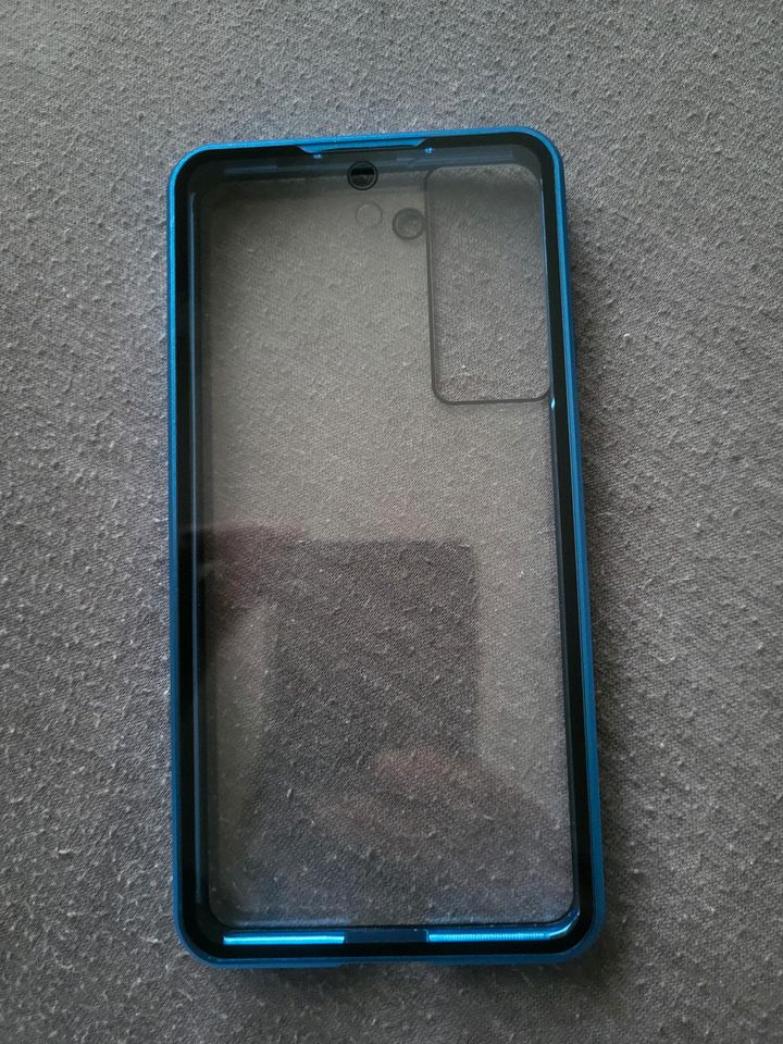 Samsung Galaxy S21 FE Full Cover Hülle Blau in Hennef (Sieg)