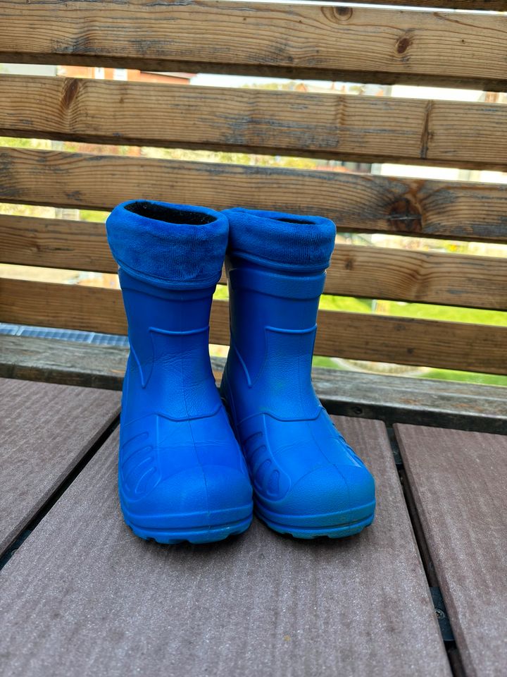 Gummistiefel Gr.29 grün blau Zwillinge Sommer/Herbst in Lengenfeld Vogtland