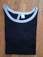 H&M Damen T-Shirt, Größe S, basic, schwarz mit weiß Essen - Essen-Stadtmitte Vorschau