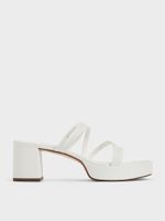 Damenschuhe / Pantoletten Charles & Keith - Strappy Trapeze Heels Hessen - Dietzenbach Vorschau