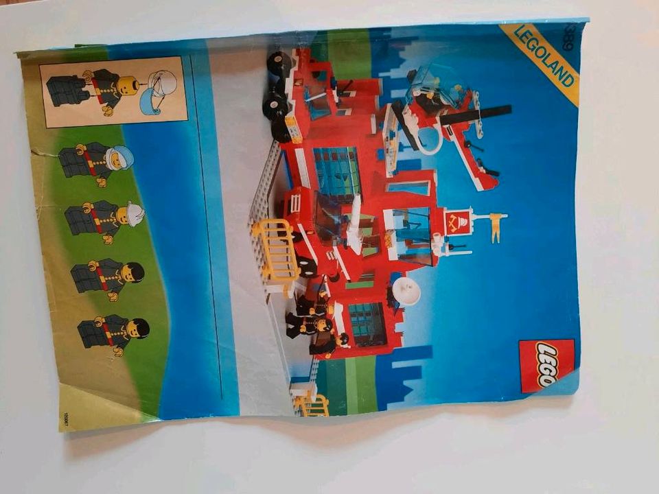 Lego, Feuerwehr, 6389, Fire Control Center, plus Fire Chief Auto in Bocholt