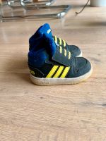 Sneaker, Turnschuhe Adidas Gr. 21 blau gelb Klettschuh Nordrhein-Westfalen - Kaarst Vorschau