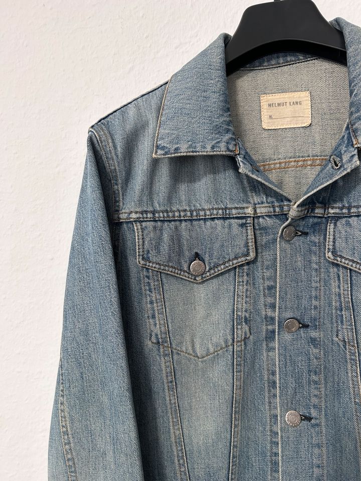 Helmut Lang vintage Jeans trucker jacke Größe M in Essen