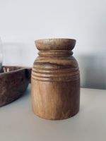 Holz Gefäß Vase Holzvase handgemacht boho skandi Baden-Württemberg - Neulußheim Vorschau