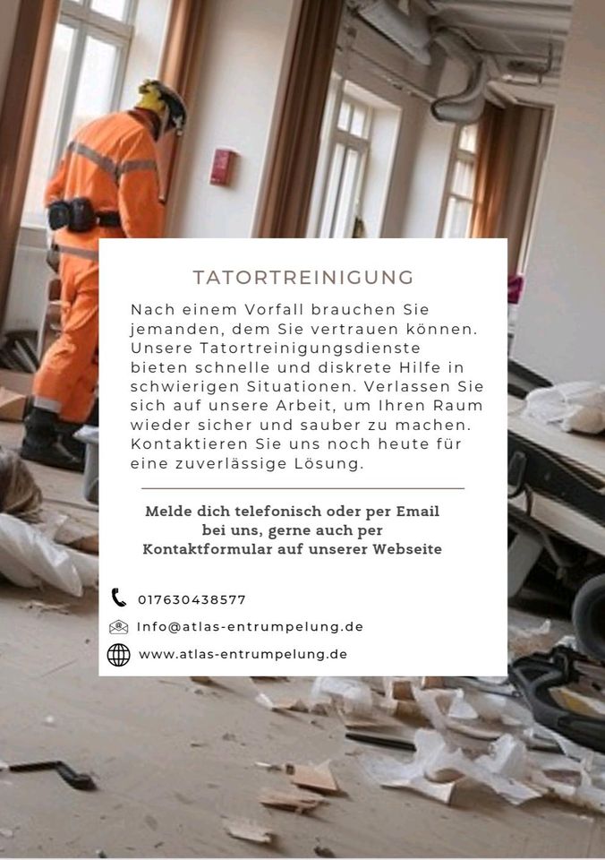 Tatortreinigung in Pforzheim in Pforzheim