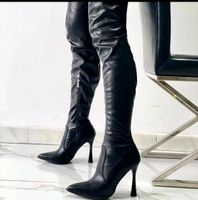 Overknee Stiefel High Heels schwarz Gr. 36 u. 37 Bayern - Kolitzheim Vorschau