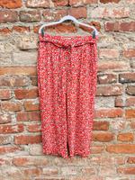Tom Tailor Hose Blumen rot weiß Größe 40 L Bayern - Landshut Vorschau