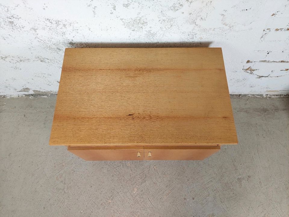 Vintage Kommode Sideboard Holzschrank 60er 70er DDR Retro in Leipzig