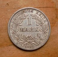 Kaiserreich: 1 Mark 1908 G Silber Niedersachsen - Bippen Vorschau