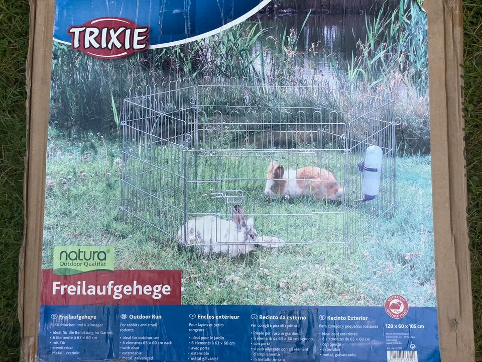 Freilaufgehege, großes Kleintiergehege, Kaninchengehege in Essen