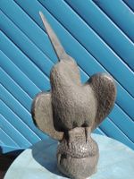 Afrikanische "Shona"-Skulptur "Fishing Bird" / "Fischender Vogel" Niedersachsen - Ganderkesee Vorschau