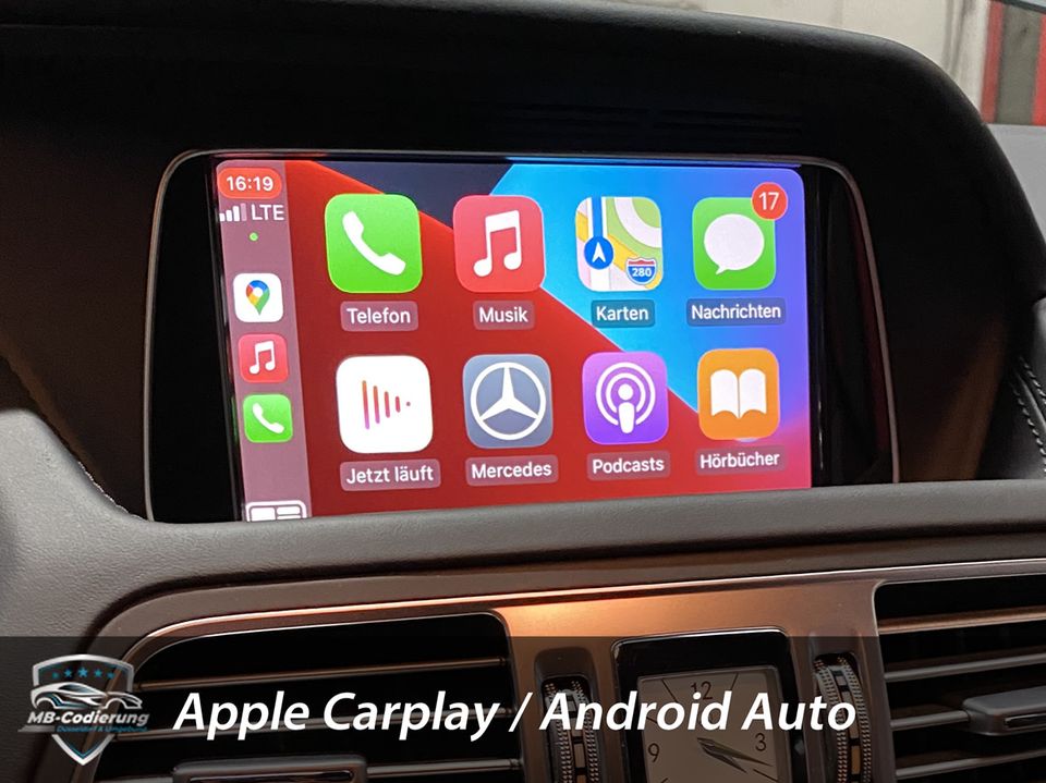 Mercedes Apple Carplay Android Auto Codieren W212 W246 W117 W176 in Düsseldorf