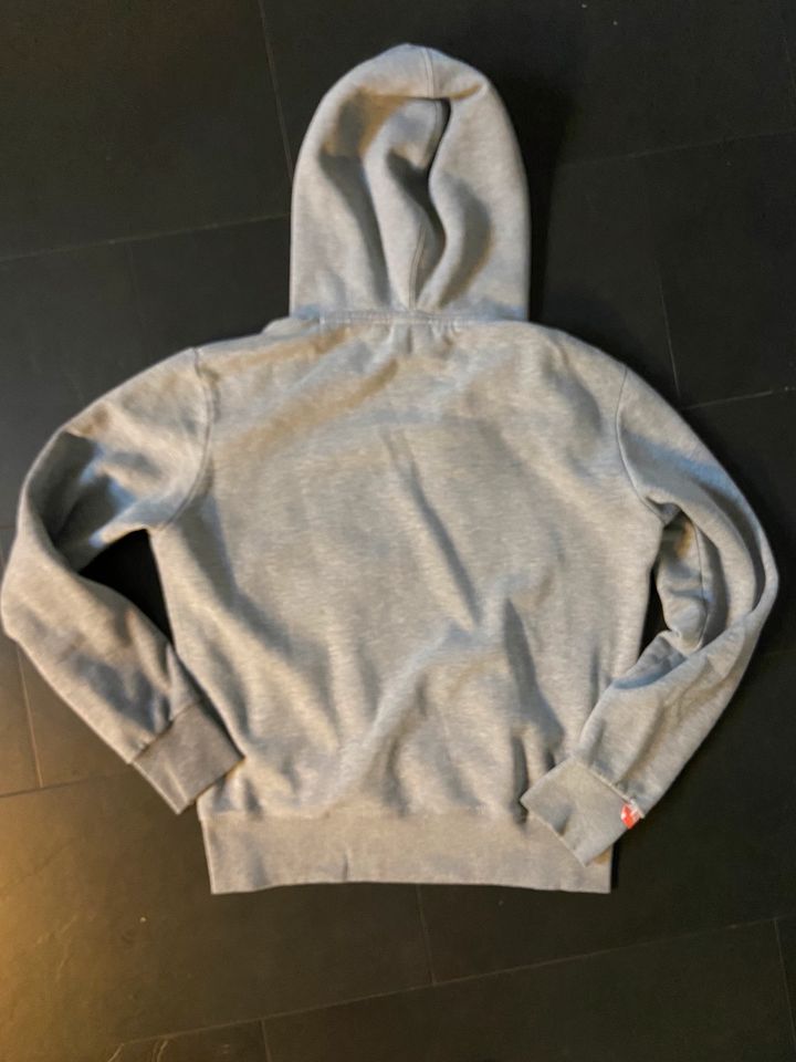 Superdry Hoodie Kapuzenpullover Grau Gr. L Top! in Bad Salzdetfurth