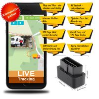GPS Ortung Firmenwagen (Plug & Play OBD GPS Tracker) - Live Ortung für Firmen im Komplettpaket inkl. Gerät, SIM Karte und Online-Ortungssoftware. Paketpreis, kein Abo, keine monatlichen Gebühren Niedersachsen - Bissendorf Vorschau