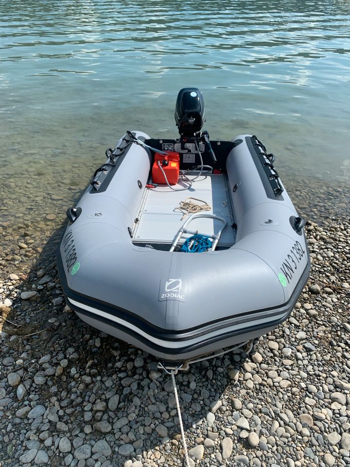 Schlauchboot Zodiac Mark 1 & Mercury F 9.9 Motor in Rottweil