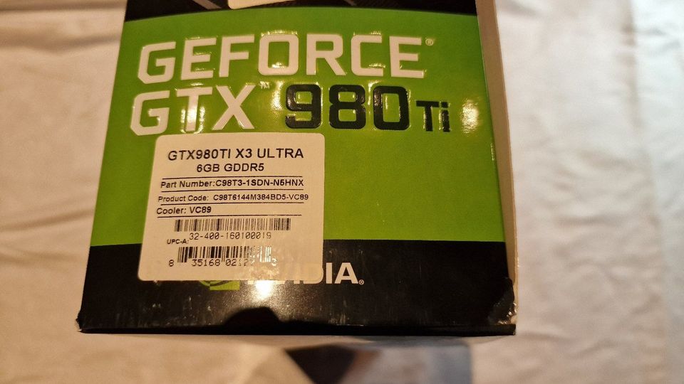 Inno3D iChill GeForce GTX 980 Ti 6GB X3 Air Boss Ultra mit OVP in Köln