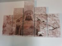 Leinwand Bild Buddha 5teilig Vlies Baden-Württemberg - Weil im Schönbuch Vorschau