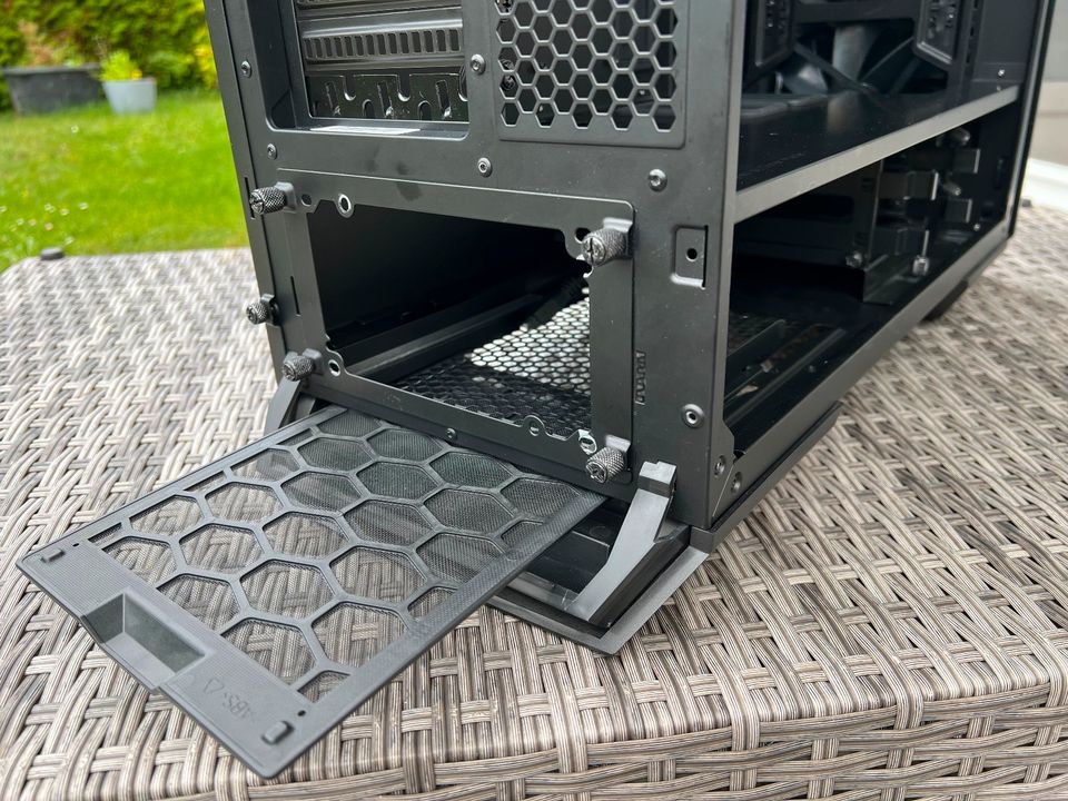 Cooler Master MasterCase Pro 6, Tempered Glass Seitenteil,LED rot in Hebertshausen