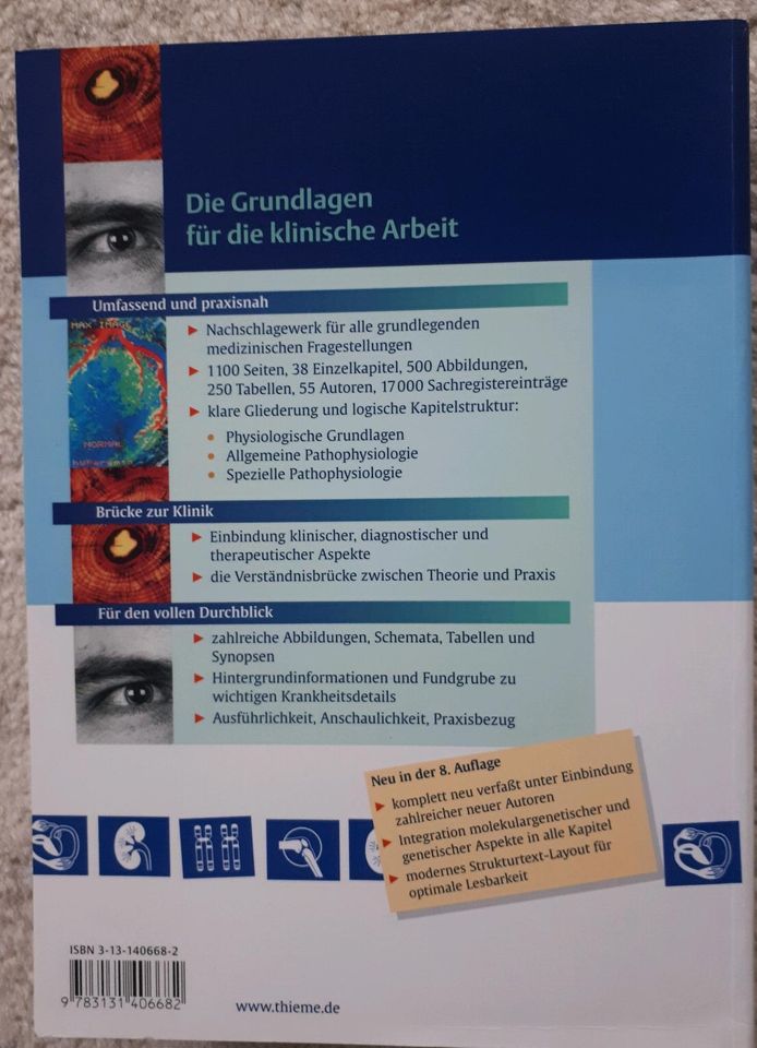 "Klinische Pathophysiologie", W. Siegenthaler, 8. Auflage in Dortmund