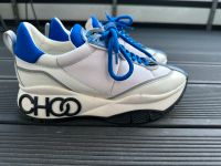 Jimmy Choo Sneaker blau weiß Damen Gr. 36 Düsseldorf - Garath Vorschau