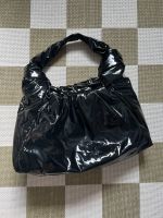 ZARA PUFFER LACK TASCHE SHOPPER SCHWARZ Eimsbüttel - Hamburg Eidelstedt Vorschau