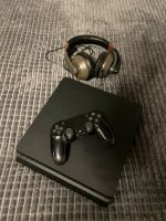 PlayStation 4 slim mit Controller und Headset Niedersachsen - Marienhafe Vorschau