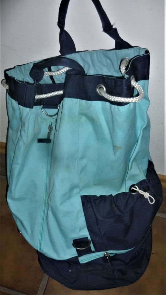 Rucksack"Hannibal"schwarzgrau NEU /Reisetaschen/ gr.Strandtasche in Lohr (Main)