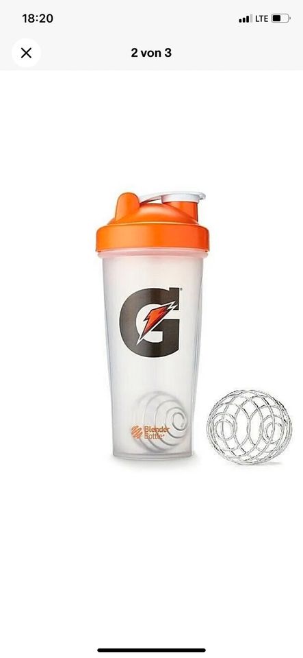 Gatorade Mixer, Sportflasche, Shaker, Fitness, Neu,28 Oz in Dresden