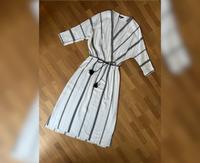 Leichtes Massimo Dutti Langarm Blusen Maxi Kleid gestreift Hessen - Bad Homburg Vorschau