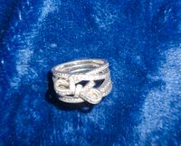 Swarowski Ring Gr. 52 neu Glitzer Nordrhein-Westfalen - Niederkassel Vorschau