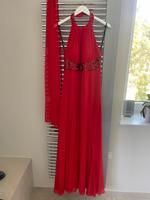 Neu: Vera Mont Abendkleid Gr. 38, rot, mit passendem Tuch Hessen - Bensheim Vorschau