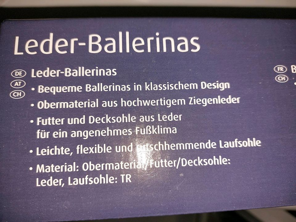 Esmara Ballerina in Größe 41, Farbe schwarz in Seevetal