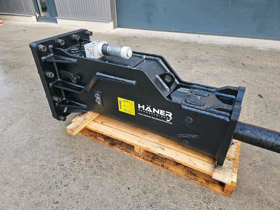 12-20to Hydraulikhammer Hammer 1100kg HGS125 Meißel Specht Häner Zentralschmierung Hydromeißel Abbruchhammer Meissel MS08 MS10 Oilquick CW10 CW20 CW30 Martin MS21 in Wettringen