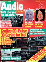 Zeitschrift "Audio" vom September 1988 Brandenburg - Zühlen (b Neuruppin) Vorschau