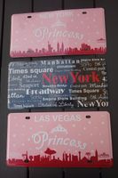 2 License Plates Nummernschilder Blech New York Las Vegas USA Hessen - Egelsbach Vorschau
