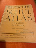 Deutscher Schulatlas Heimatteil Gau Baden 1942 Sachsen - Rackwitz Vorschau