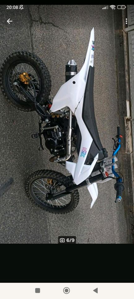 Pitbike mit neuem Motor diese und nächste Woche 700€!!!! in Bruchsal