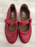 Ballerina Schuhe medicus in Größe 6 rotes Leder entspricht 38/39 Nordrhein-Westfalen - Dinslaken Vorschau