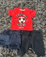 Baby Fußball T-shirt kurze lange Hose Große 56 62 wie neu Sachsen - Radebeul Vorschau
