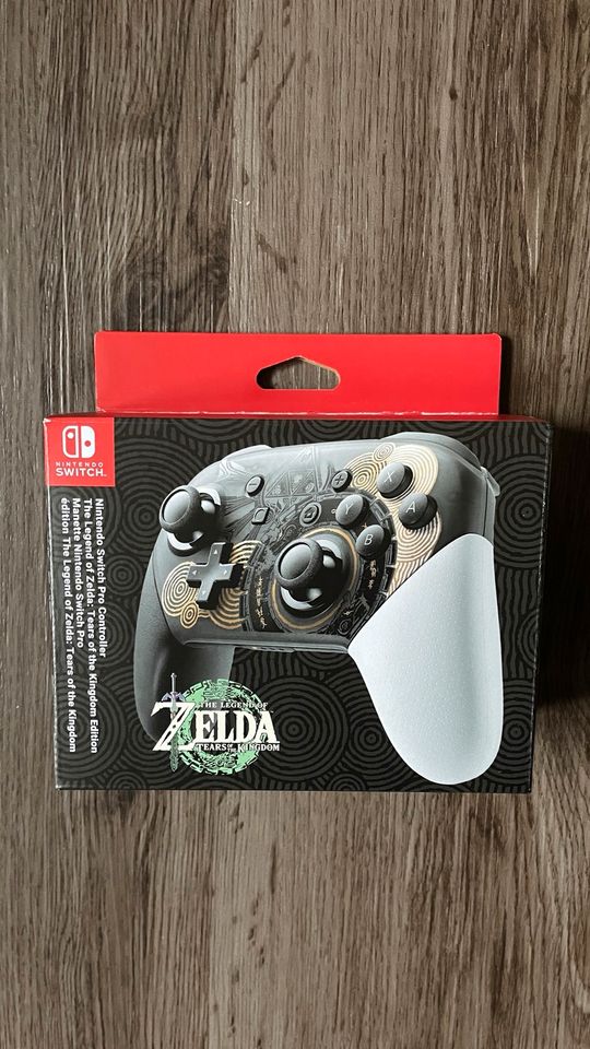 Nintendo Switch Pro Controller Zelda Tears of the Kingdom NEU&OVP in Karlsruhe