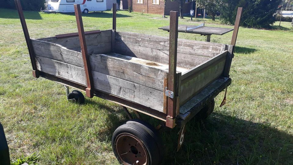 Hof Anhänger ohne Zulassung und Papiere in Seebad Bansin