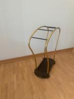 Mid-Century Schirmständer Messing Gold/schwarz, 60er Vintage München - Ludwigsvorstadt-Isarvorstadt Vorschau