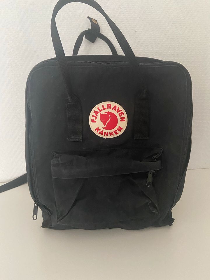 Rucksack Fjällraven Kanken schwarz in Dortmund