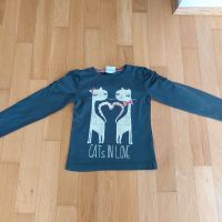 Langarmshirt, Longsleeve, Katze, Gr. 116 von Topolino Kr. München - Aschheim Vorschau