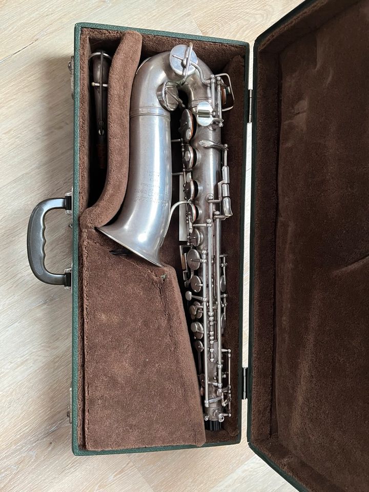 Altsaxophon Raymond Dubois Alto Saxophone, Selmer Mundstück in Rieden