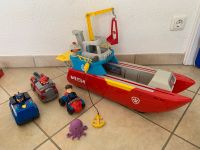 PAW Patrol Sea Patroller Boot,  Ryder Figur, Chase und Mashall Niedersachsen - Sehnde Vorschau