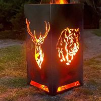 Feuerkorb Hirsch Wildschwein Feuertonne Jäger Feuer ab 159 Euro* Niedersachsen - Heemsen Vorschau